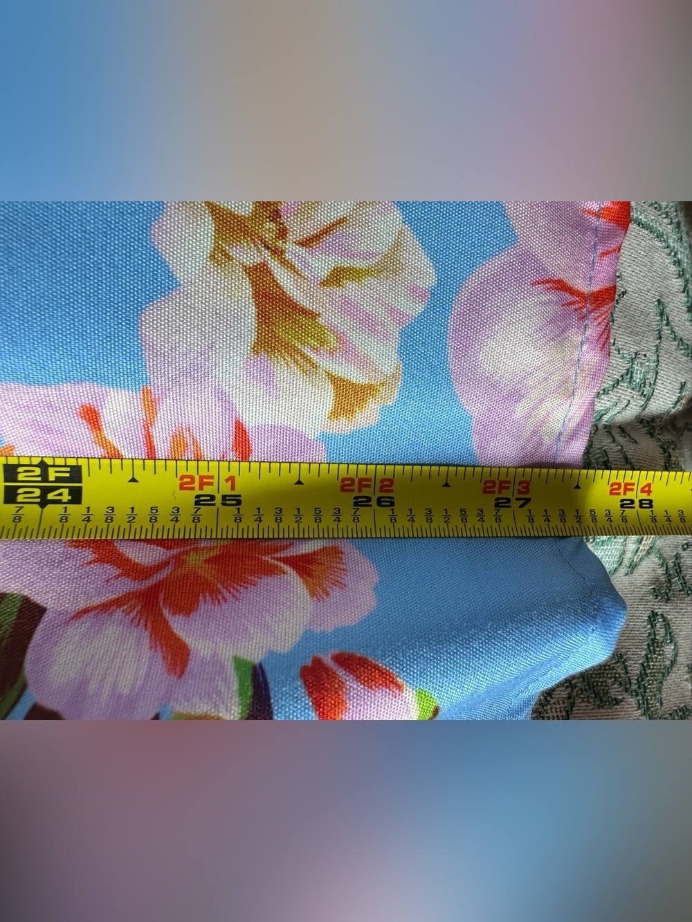 GB girls Light Blue Floral Tie-Shoulder Dress - Picture 6 of 8